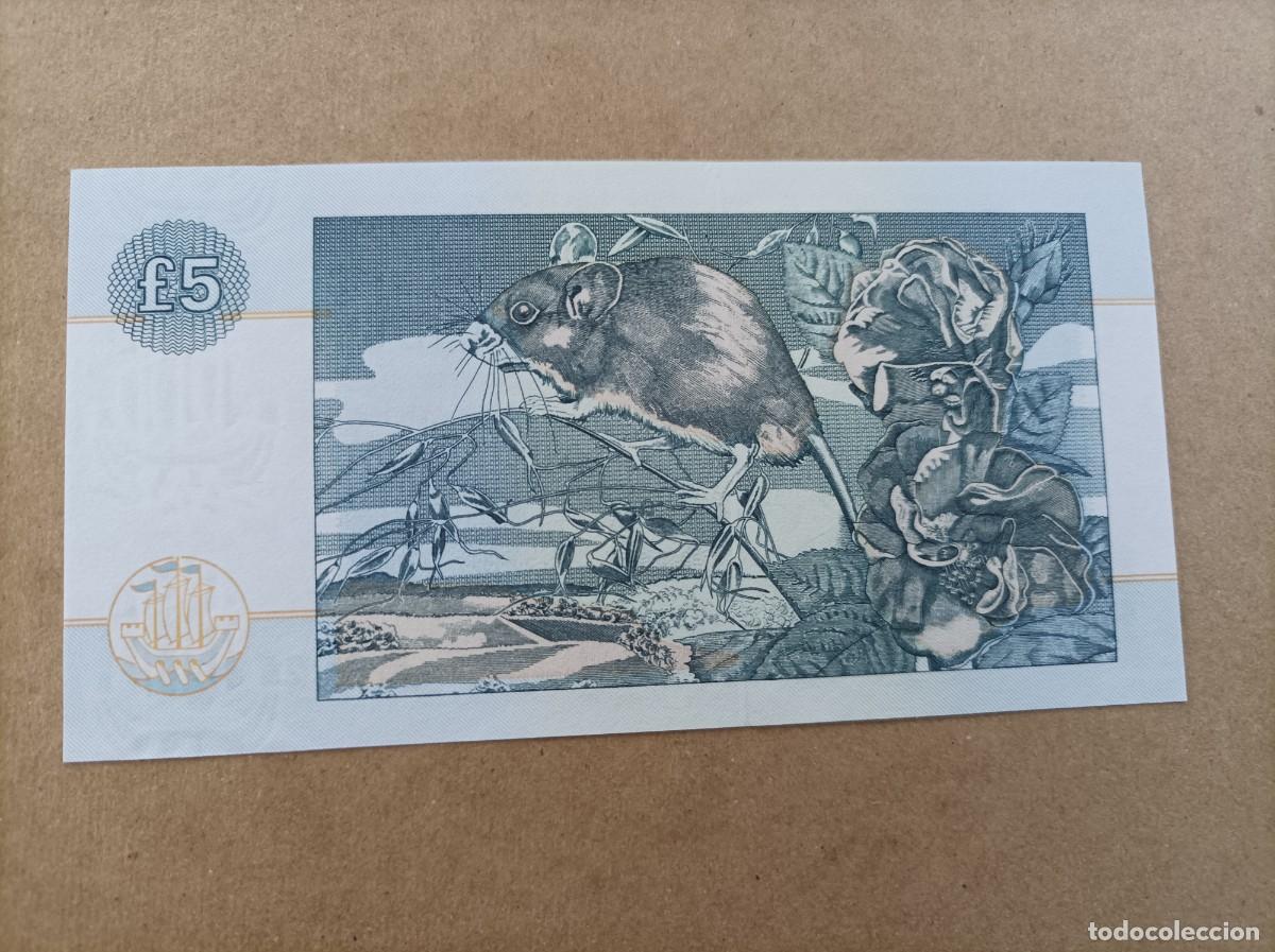 Billetes extranjeros: Billete de Escocia de 5 libras, a&ntilde;o 2002, UNC - Foto 1