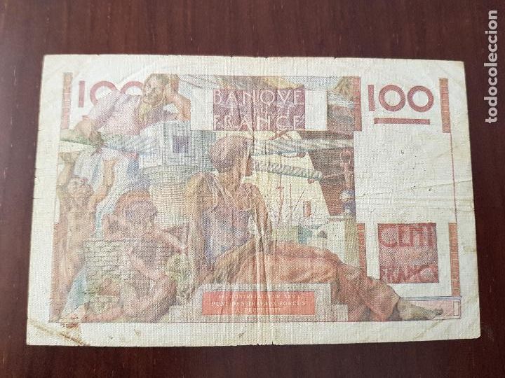 Billetes extranjeros: CENT FRANCS FRANCIA 1949 - Foto 2