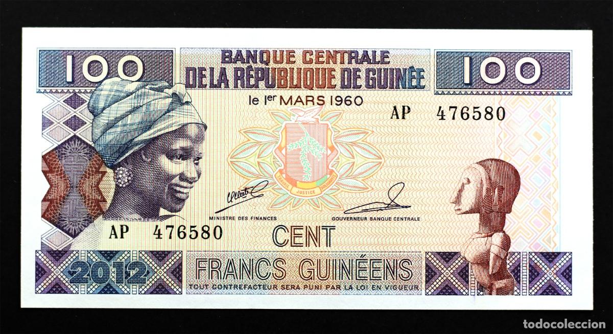 Billetes extranjeros: Guinea - 100 Francos 1960. SC/UNC. - Foto 1