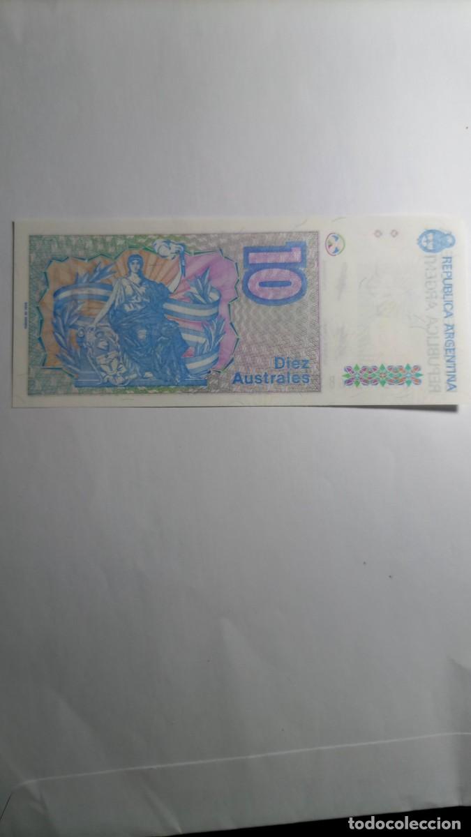 Billetes extranjeros: ARGENTINA - 5 AUSTRALES - P325 - Foto 2
