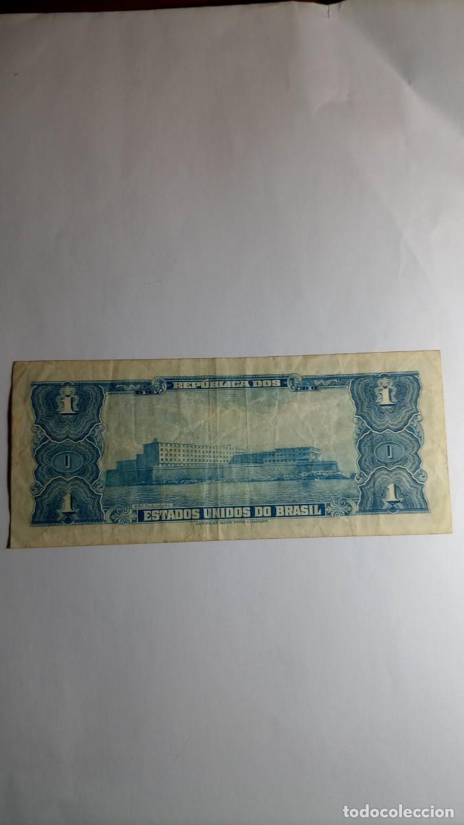 Billetes extranjeros: BRASIL - 1 CRUZEIRO - P150 - Foto 2