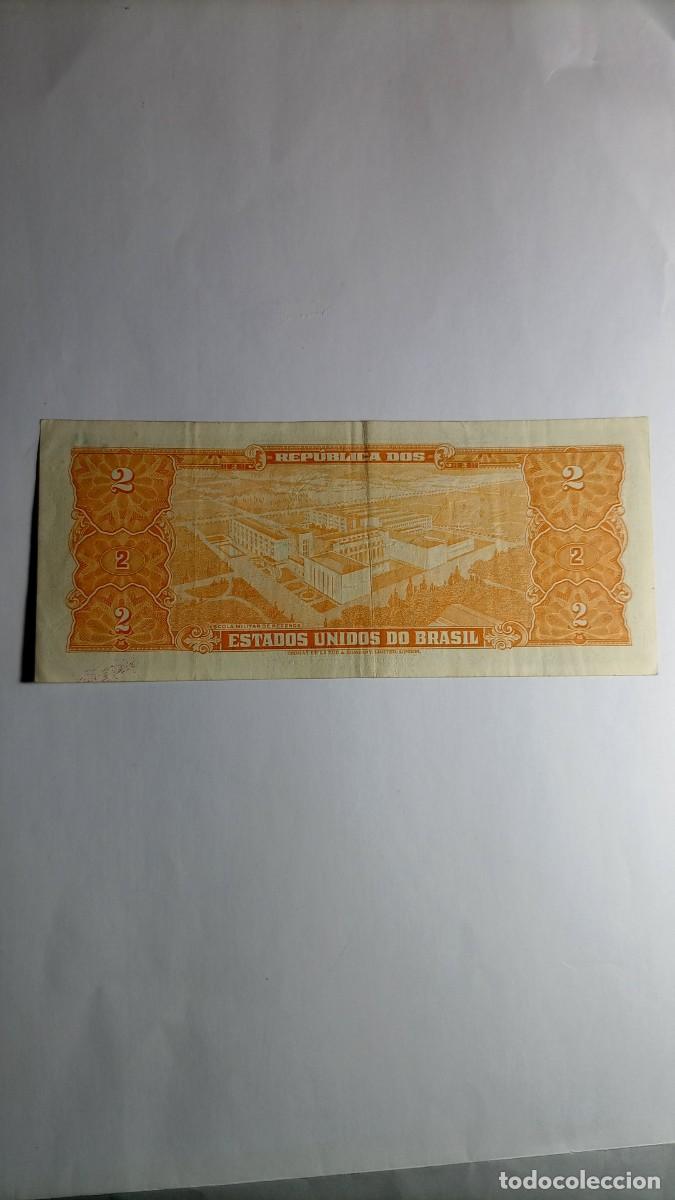 Billetes extranjeros: BRASIL - 2 CRUZEIROS - P157A - Foto 2