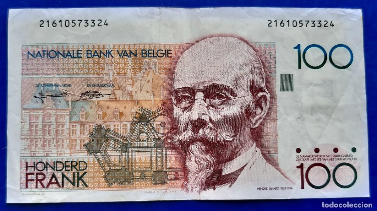 Billetes extranjeros: BELGICA 100 FRANCOS P-142 - Foto 1