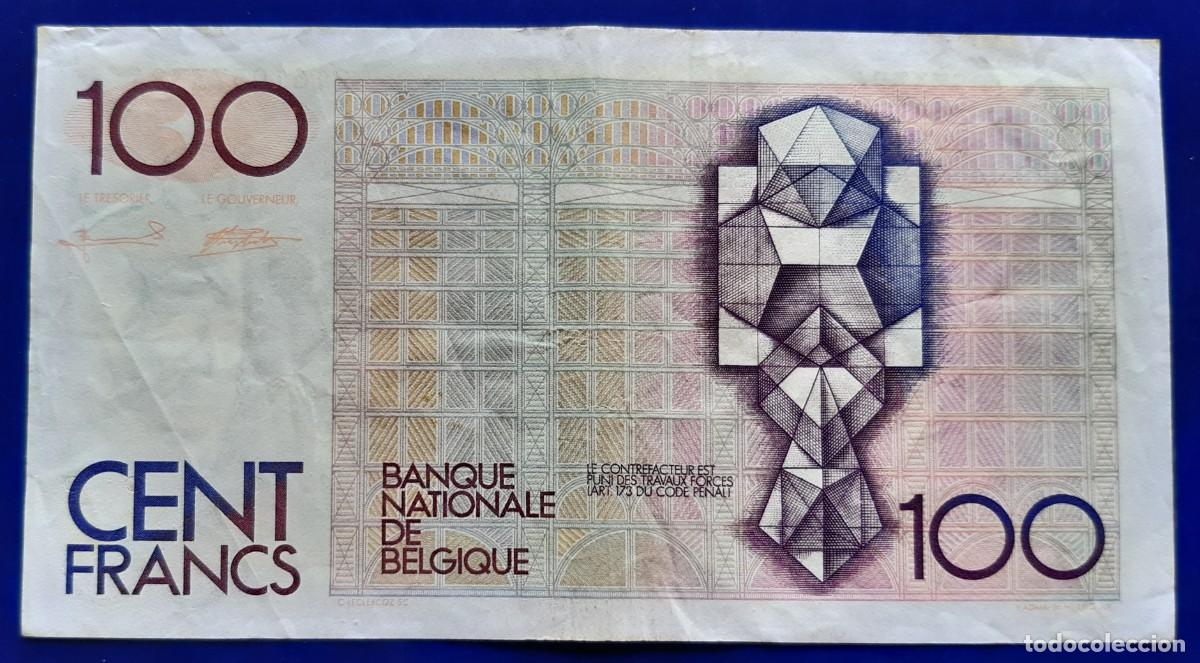 Billetes extranjeros: BELGICA 100 FRANCOS P-142 - Foto 2