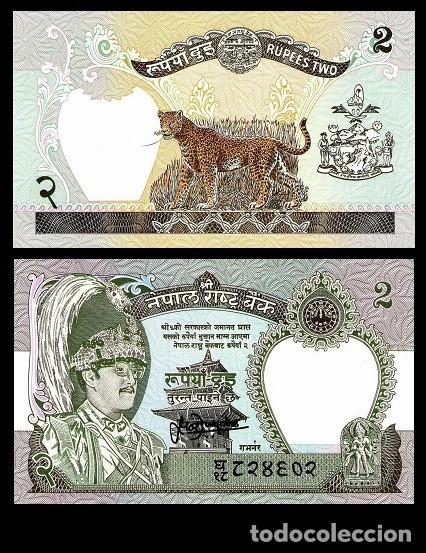 Billetes extranjeros: BILLETE NUEVO SIN CIRCULAR del NEPAL - 2 RUPIAS - Foto 1