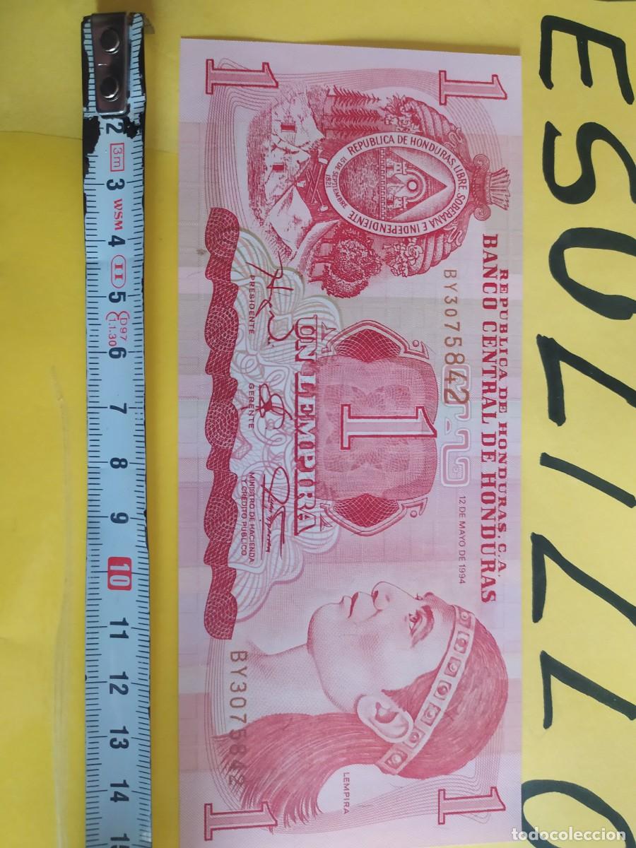 Billetes extranjeros: BILLETE EXTRANJERO HONDURAS - Foto 2