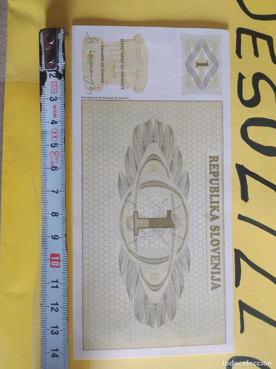 Billetes extranjeros: BILLETE EXTRANJERO ESLOVENIA - Foto 2