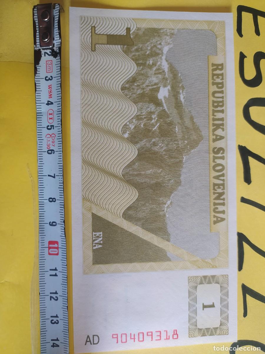 Billetes extranjeros: BILLETE EXTRANJERO ESLOVENIA - Foto 3