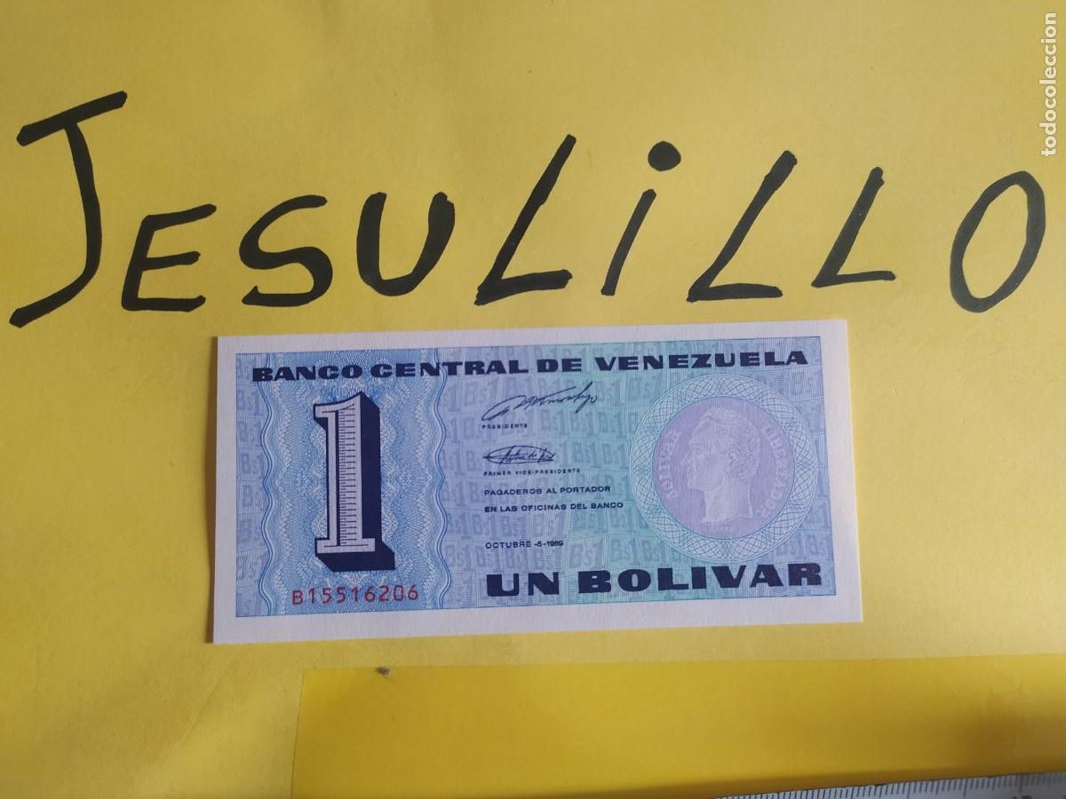 Billetes extranjeros: BILLETE EXTRANJERO VENEZUELA - Foto 1