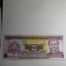 Billetes extranjeros: HONDURAS - 2 LEMPIRAS 2010 - P90. Lote 393336014