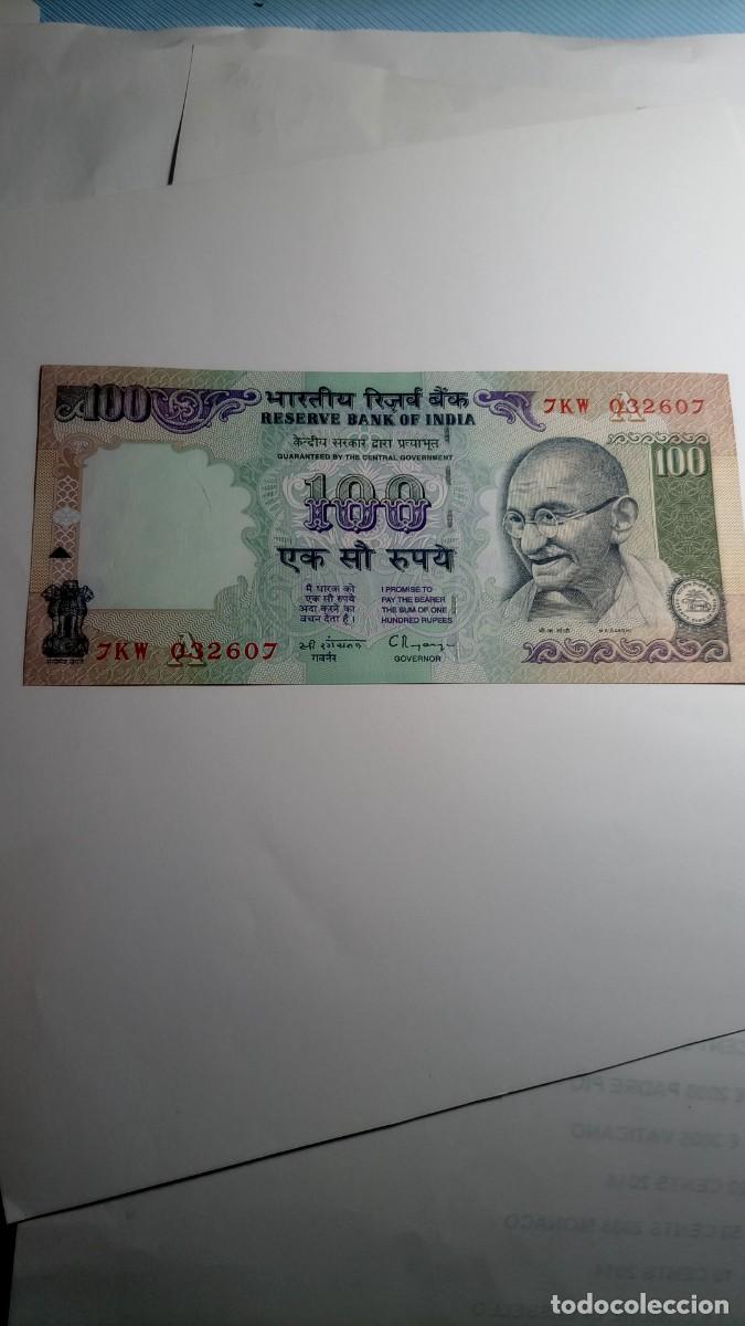 Billetes extranjeros: INDIA - 100 RUPIA ND / SC - Foto 1