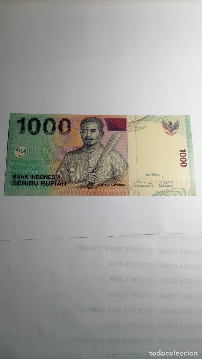 Billetes extranjeros: INDONESIA - 1000 RUPIAS 2000(2008) - P141 - Foto 1