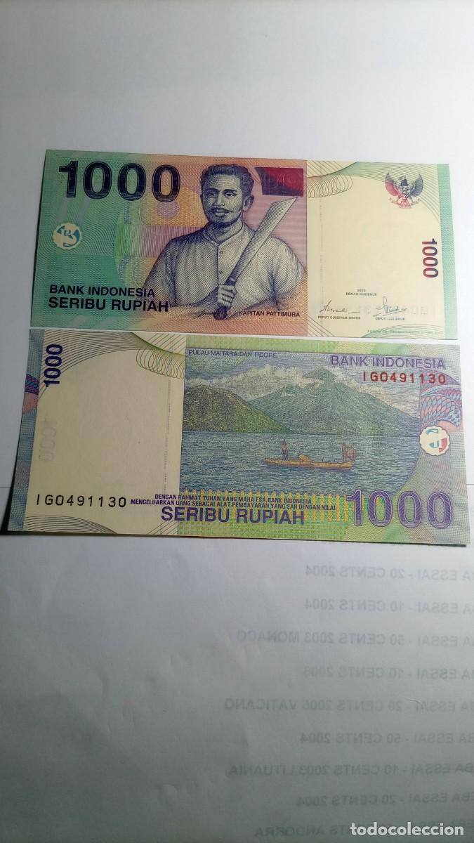 Billetes extranjeros: INDONESIA - 1000 RUPIAS 2000(2004) - P141 - Foto 1