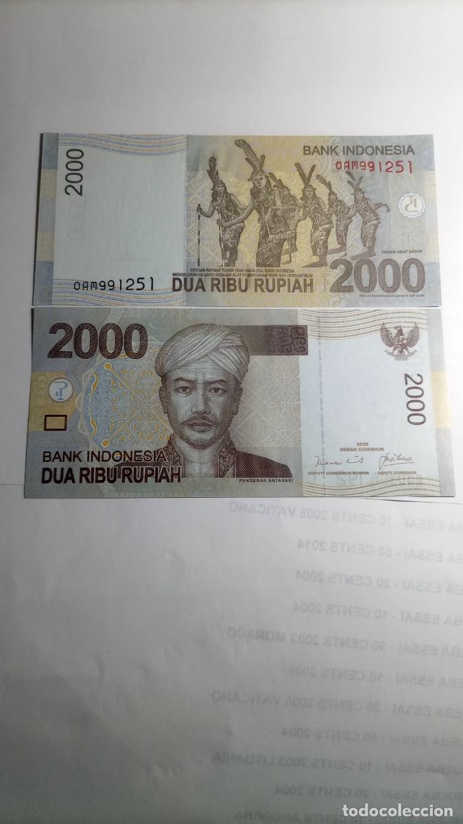 Billetes extranjeros: INDONESIA - 2000 RUPIAS 2009 - P148 - Foto 1