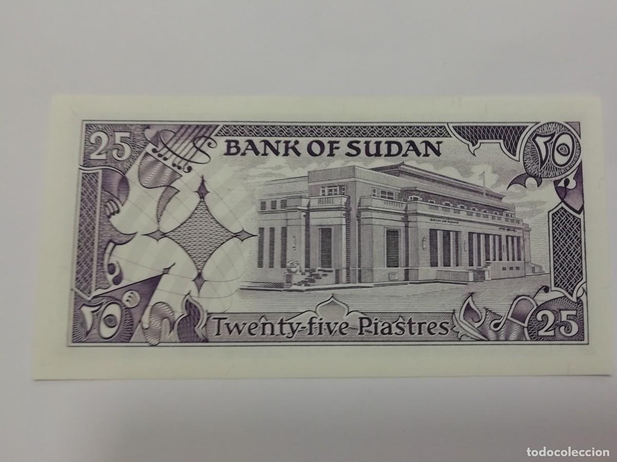 Billetes extranjeros: SUDAN. 25 piastras - 1987 S/C - Foto 2