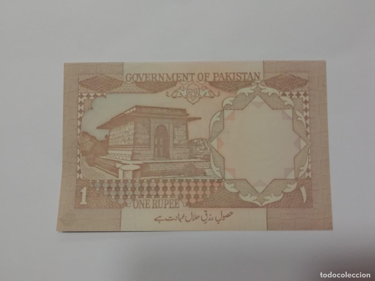 Billetes extranjeros: PAKIST&Aacute;N. 1 rupia - 1983 S/C - Foto 2