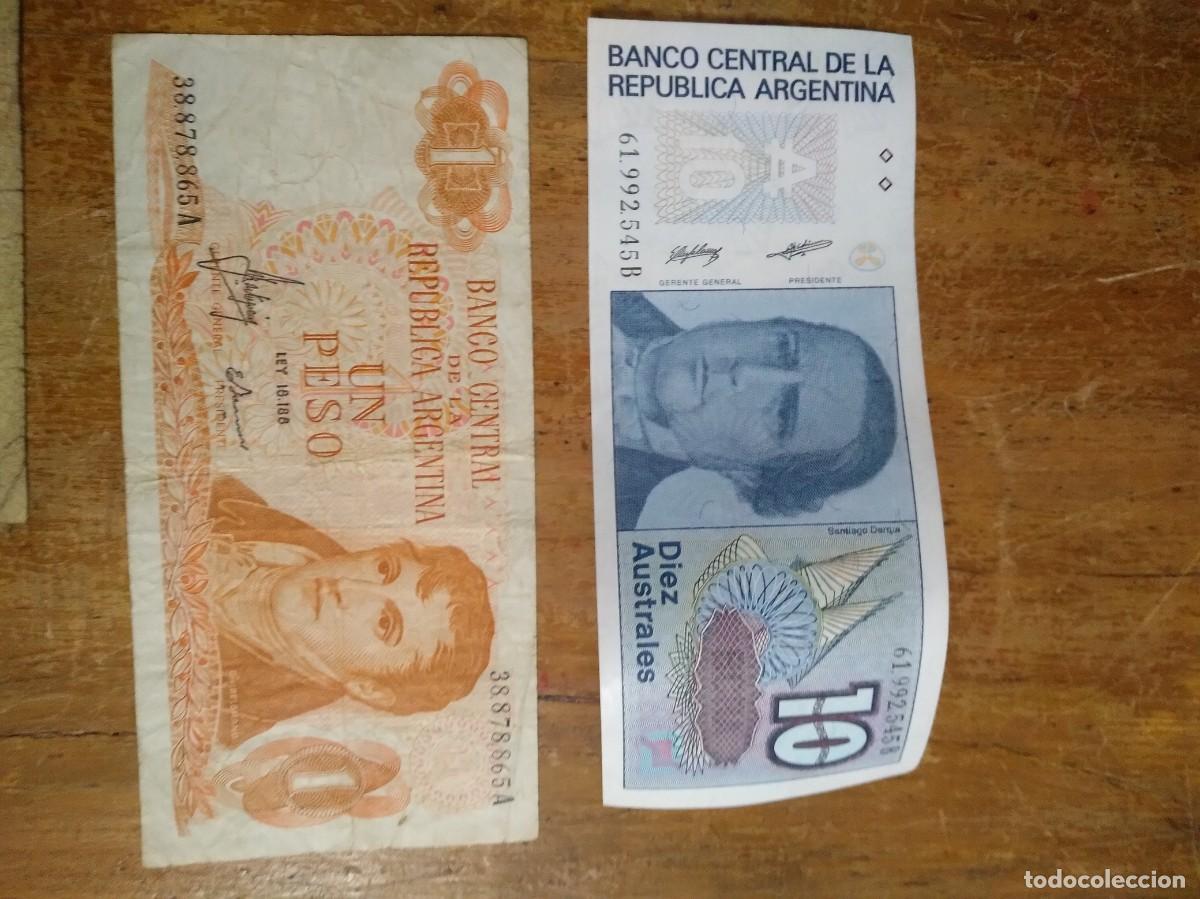 Billetes extranjeros: 5 Billetes Argentina- - Foto 3