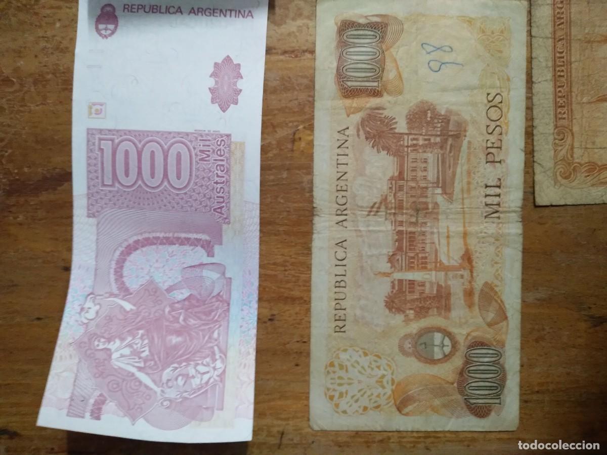 Billetes extranjeros: 5 Billetes Argentina- - Foto 6