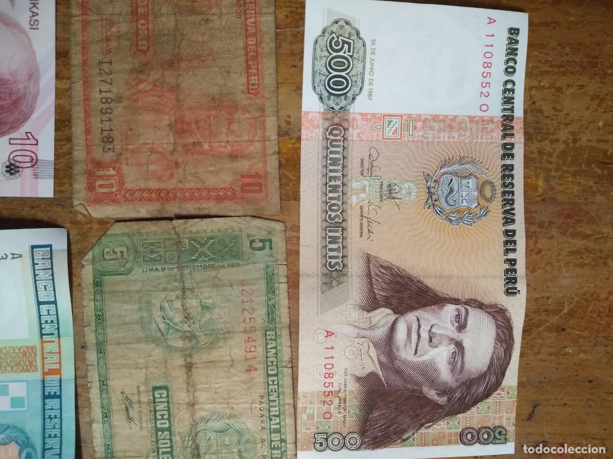 Billetes extranjeros: 7 Antiguos Billetes Per&uacute;- - Foto 2