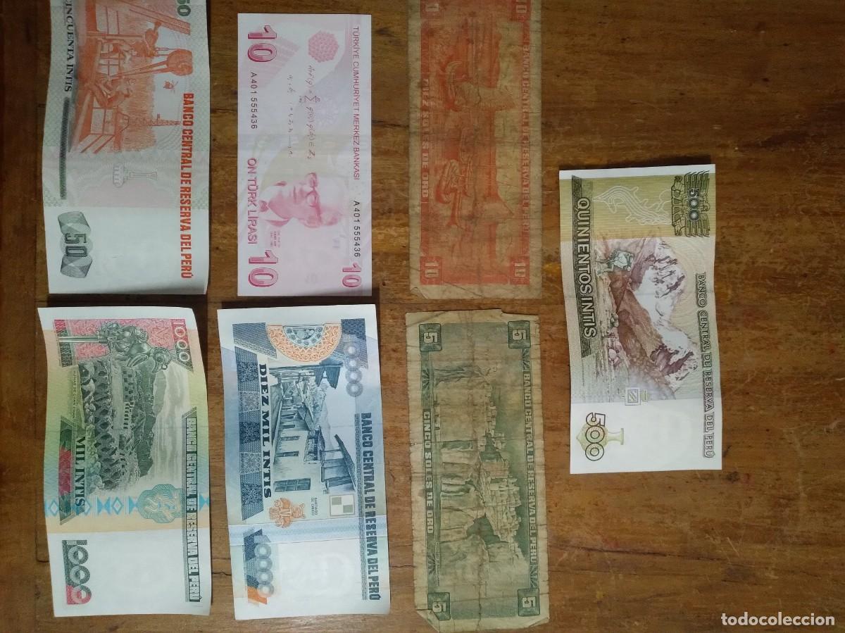 Billetes extranjeros: 7 Antiguos Billetes Per&uacute;- - Foto 5