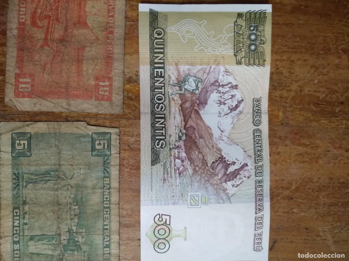 Billetes extranjeros: 7 Antiguos Billetes Per&uacute;- - Foto 6