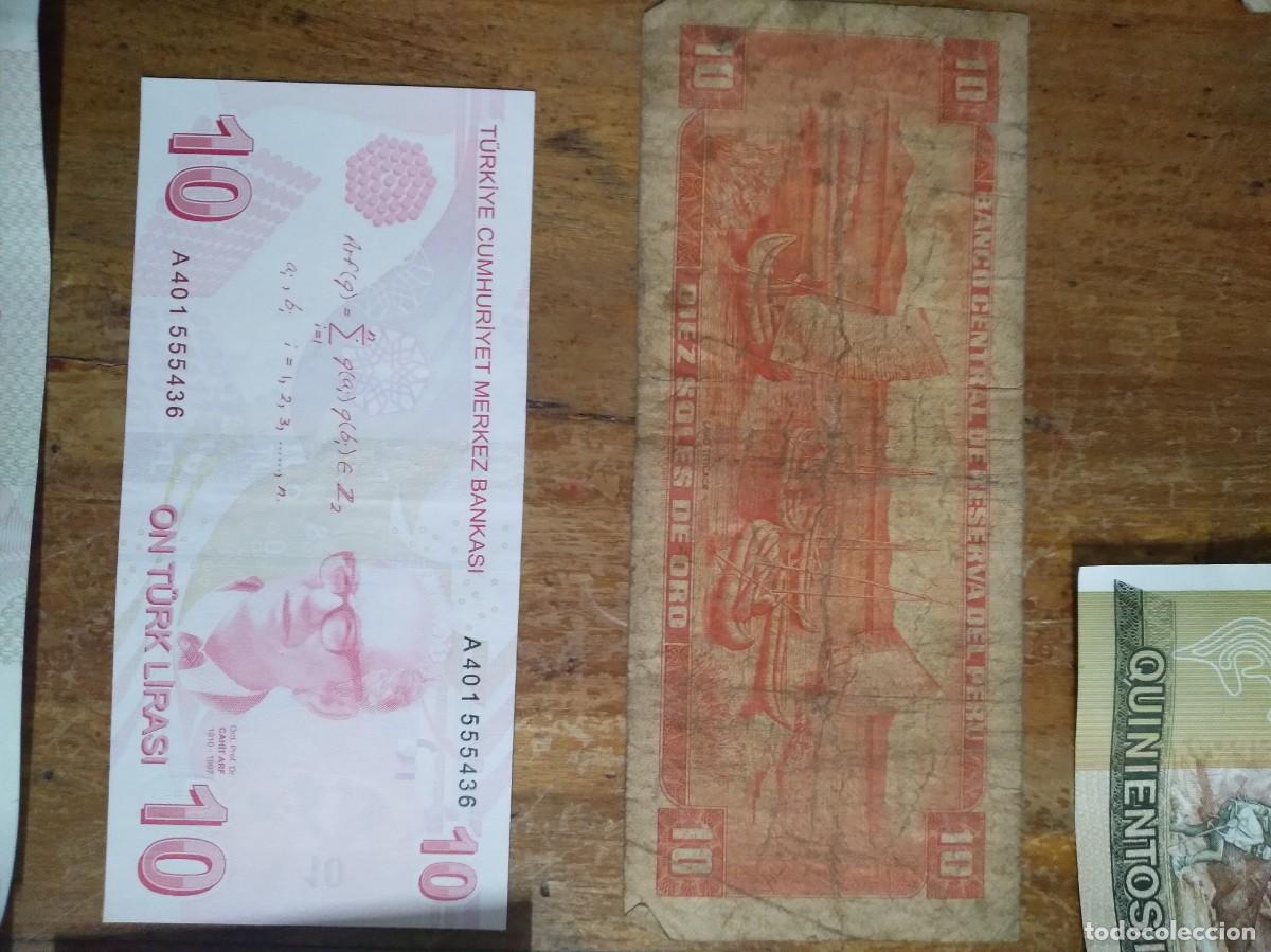 Billetes extranjeros: 7 Antiguos Billetes Per&uacute;- - Foto 7