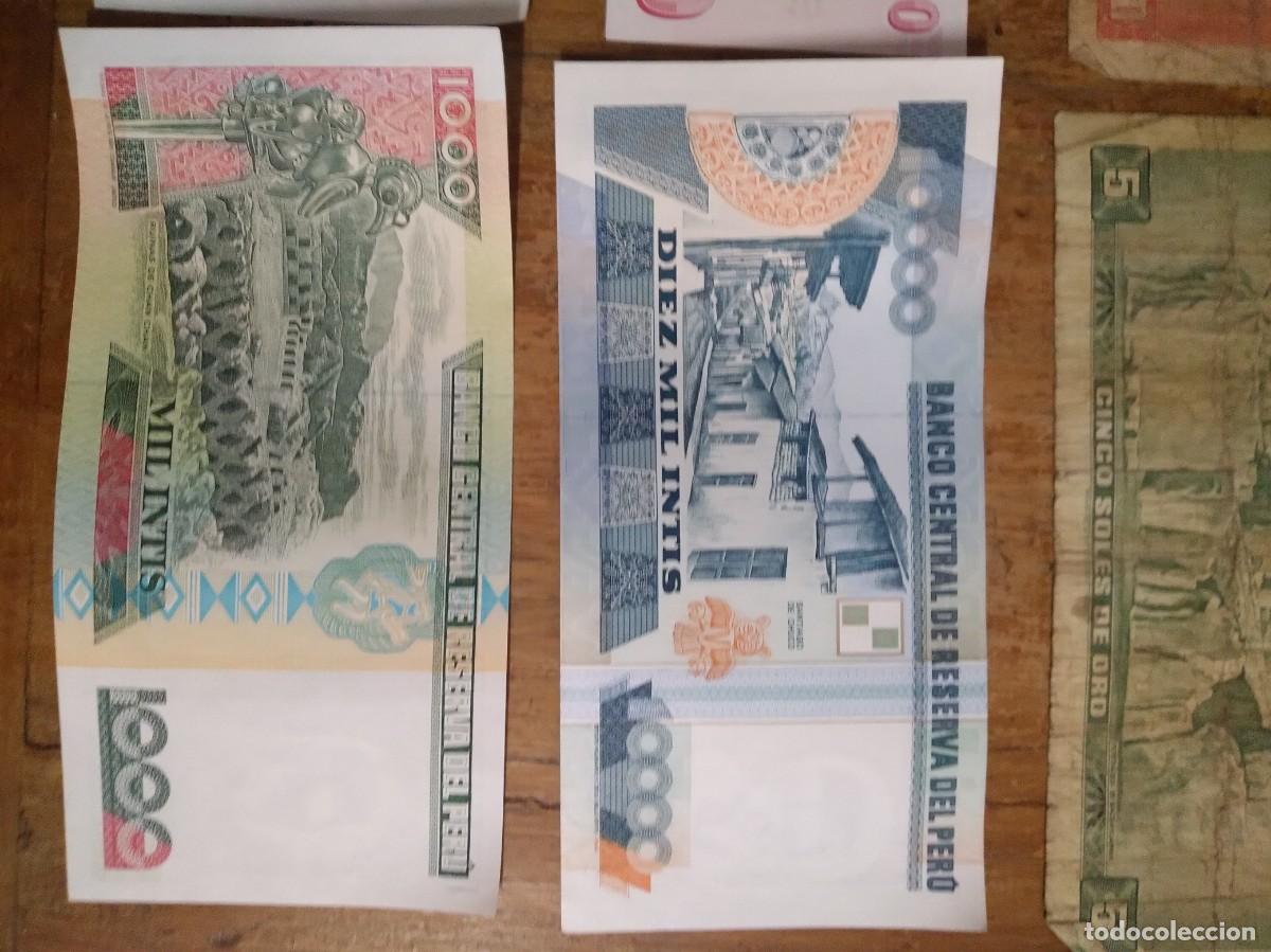 Billetes extranjeros: 7 Antiguos Billetes Per&uacute;- - Foto 9