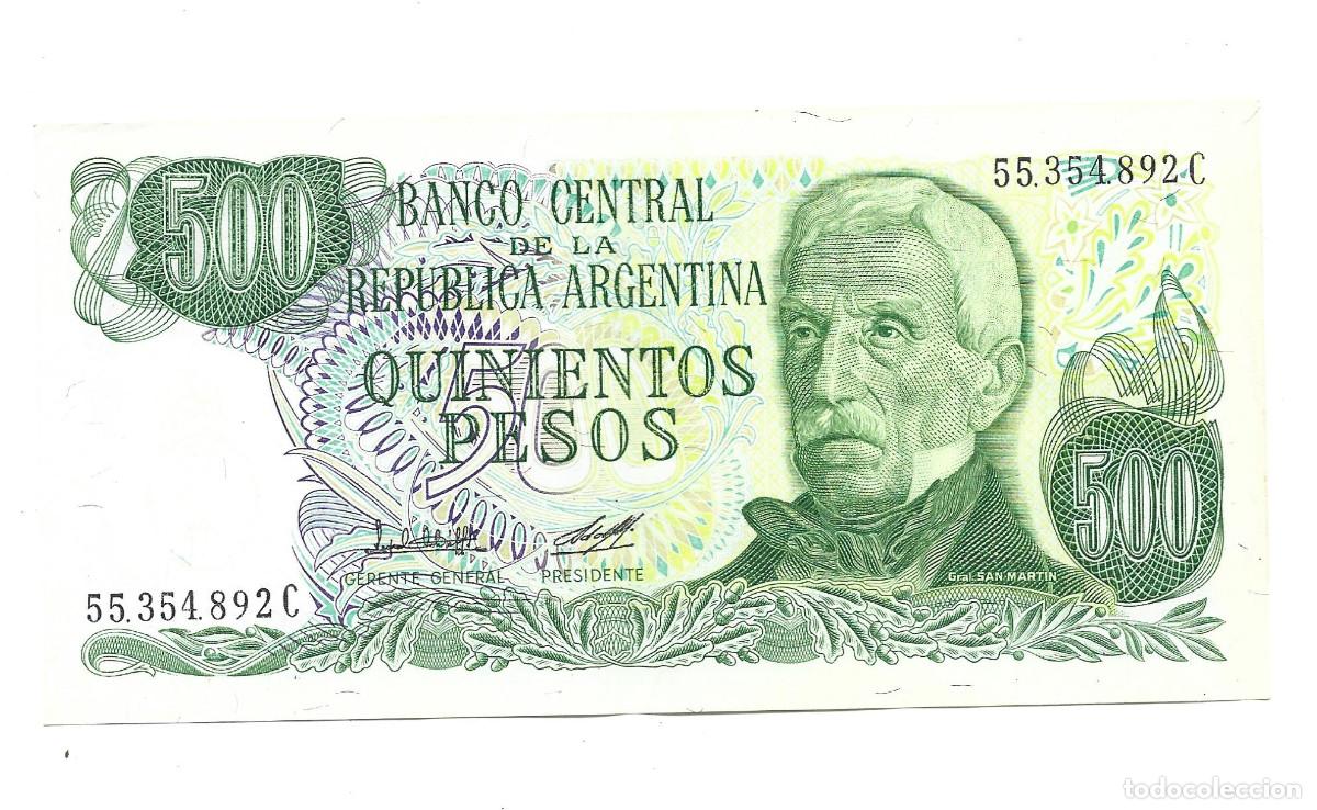 Billetes extranjeros: ARGENTINA- 500 PESOS - Foto 1