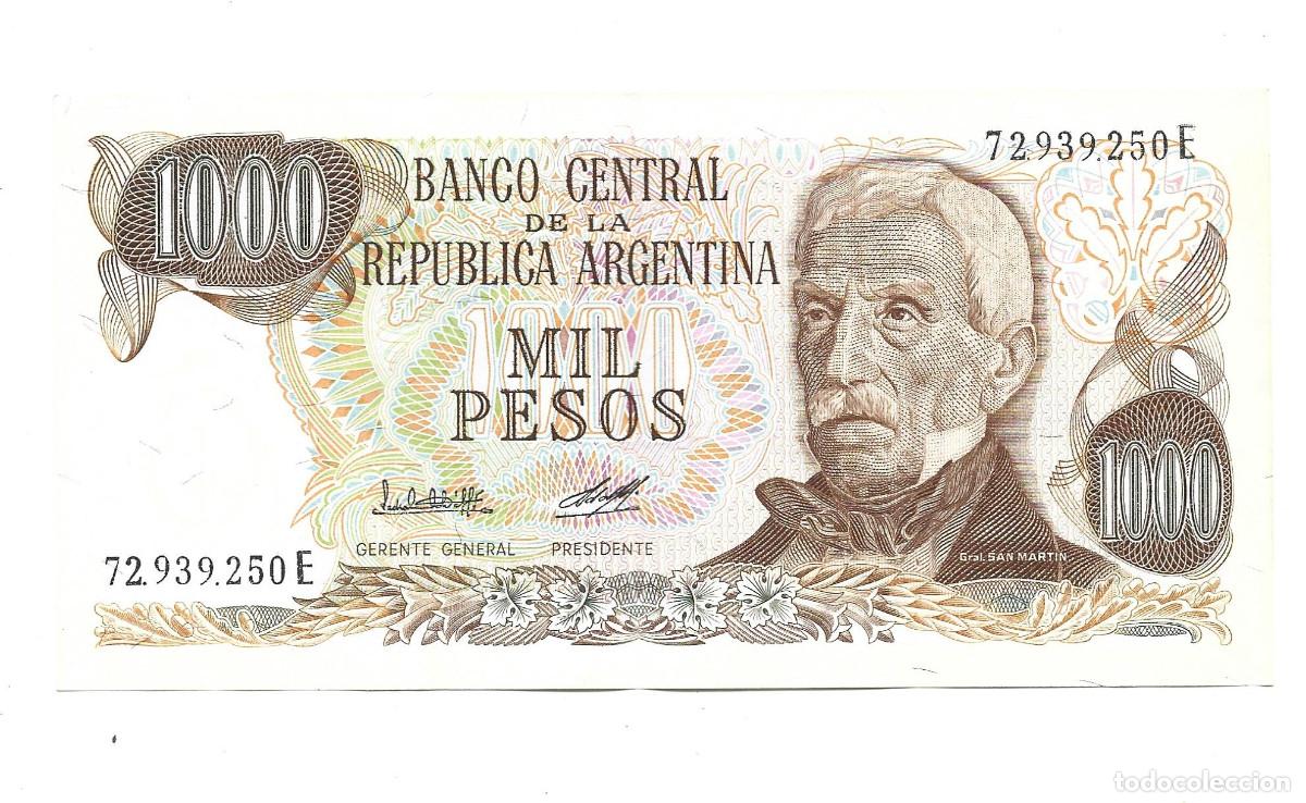 Billetes extranjeros: ARGENTINA- 1000 PESOS - Foto 1