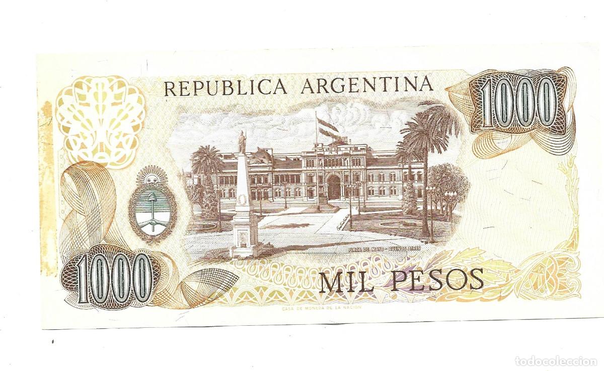Billetes extranjeros: ARGENTINA- 1000 PESOS - Foto 2