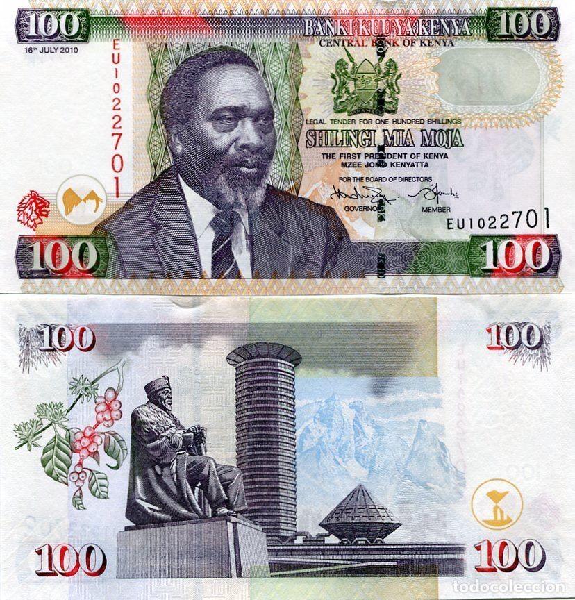 Billetes extranjeros: KENIA 100 CHELINES 2010 Pick 48e SIN CIRCULAR - Foto 1