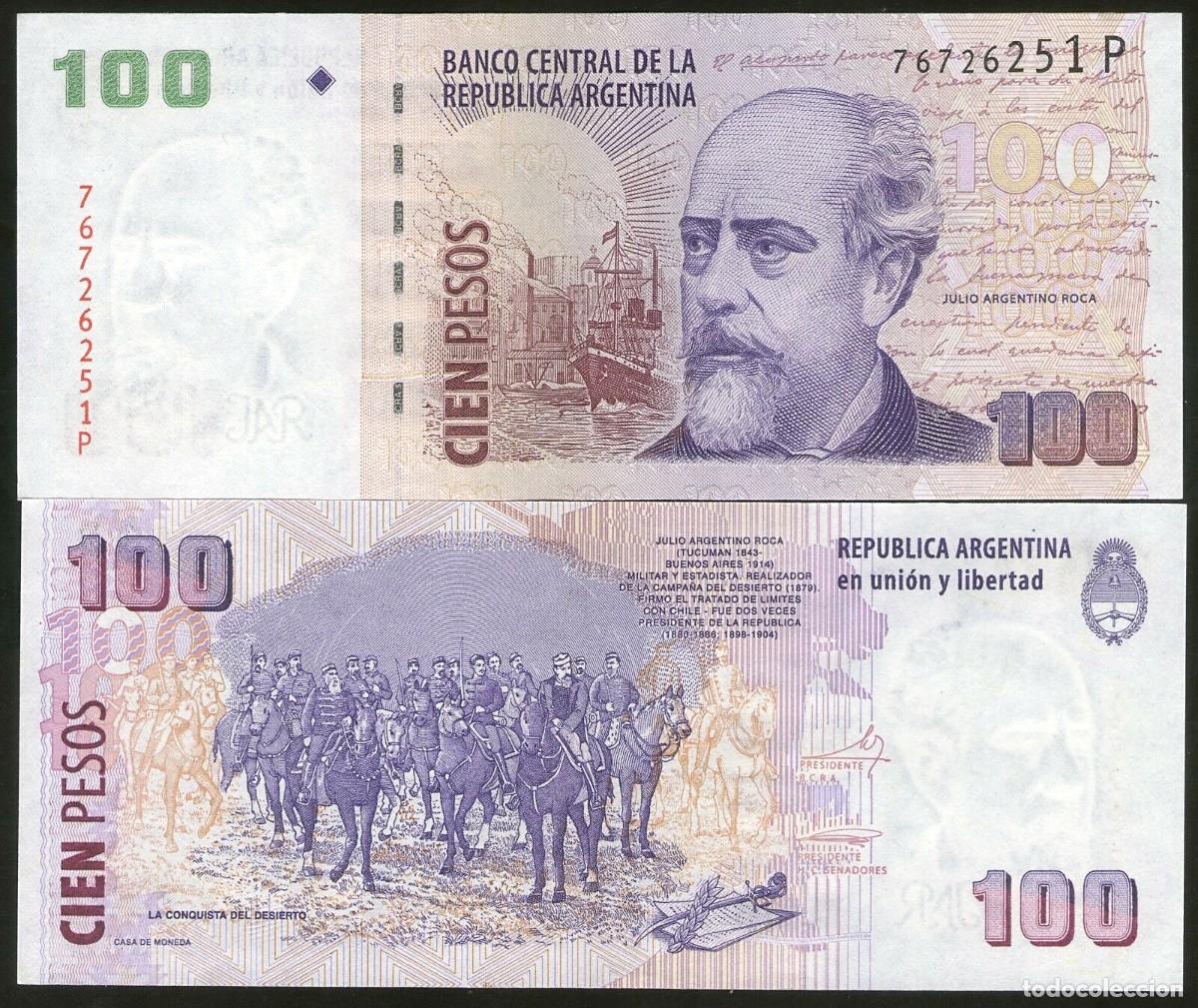 Billetes extranjeros: ARGENTINA 100 PESOS 2004 Pick 357 SUFIJO C SIN CIRCULAR - Foto 1