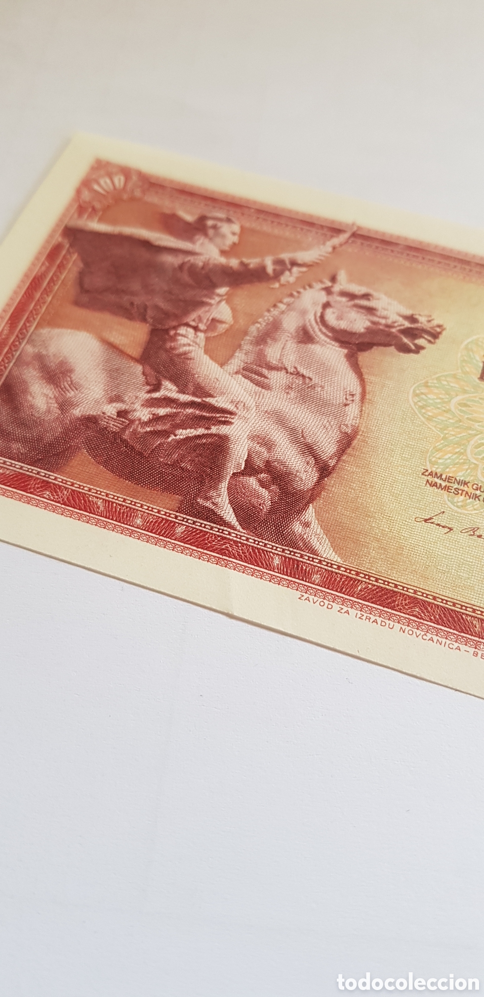 Billetes extranjeros: 100 Dinara 1981 Yugoslavia - Foto 4