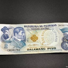 Billetes extranjeros: FILIPINAS 2 PISOS CALIDAD EBC+. Lote 400838039