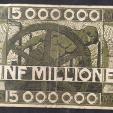 Billetes extranjeros: ALEMANIA ,DUSSELDORF 5 MILLONES MARCOS 1923 (MBC-). Lote 401092719
