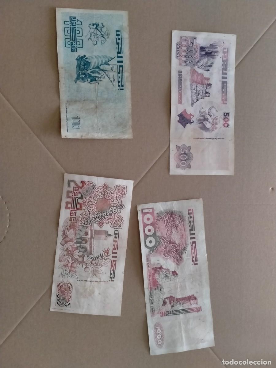 Billetes extranjeros: billetes antiguos de argelia 4 modelos - Foto 1