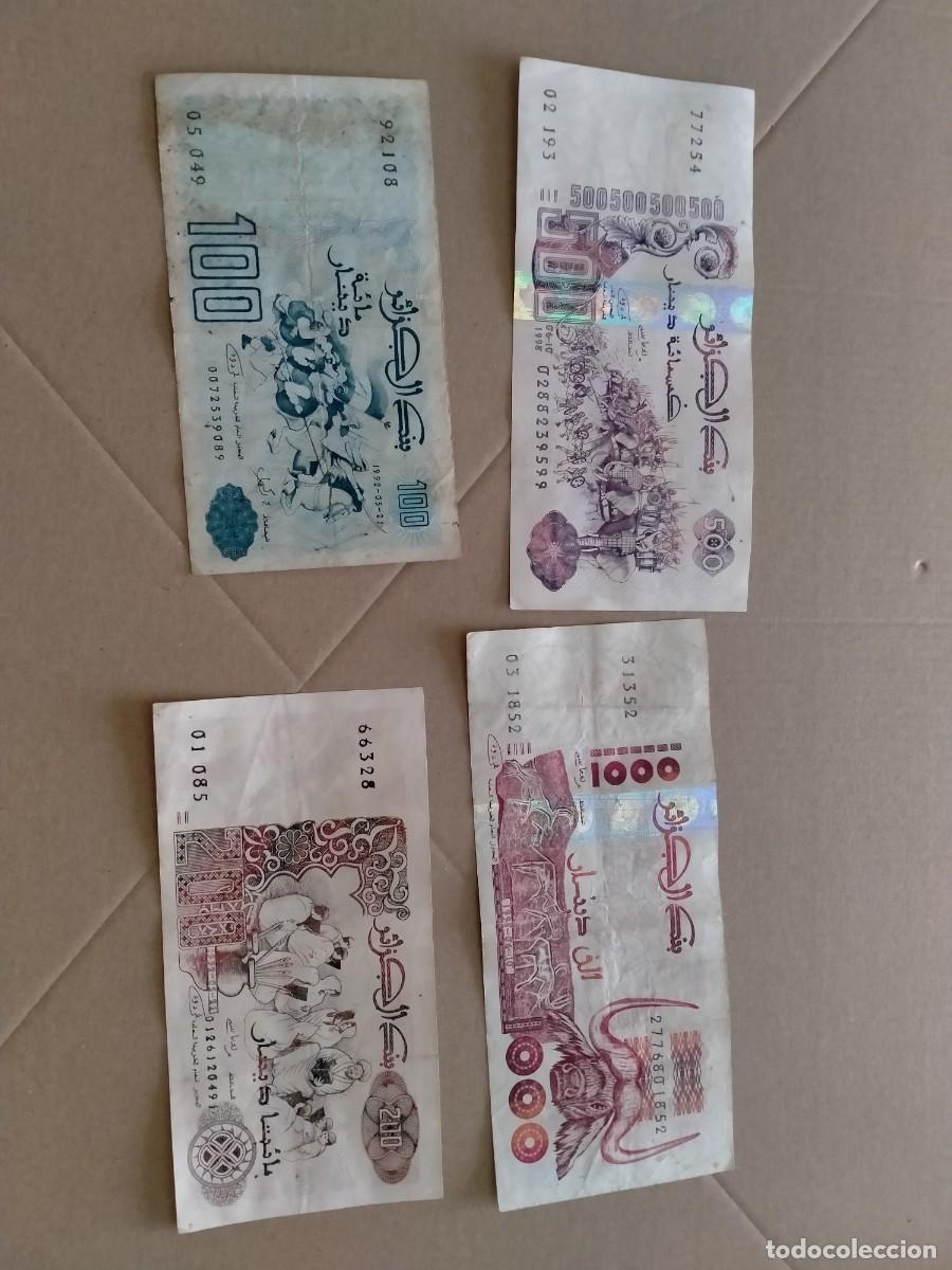 Billetes extranjeros: billetes antiguos de argelia 4 modelos - Foto 2