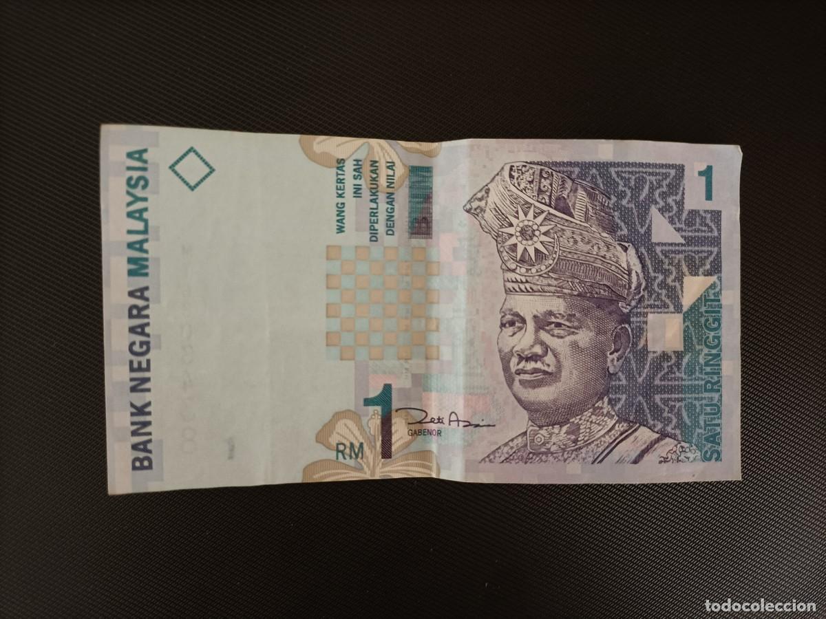 Billetes extranjeros: Sellos de Malasia, 1 rinngit. - Foto 1