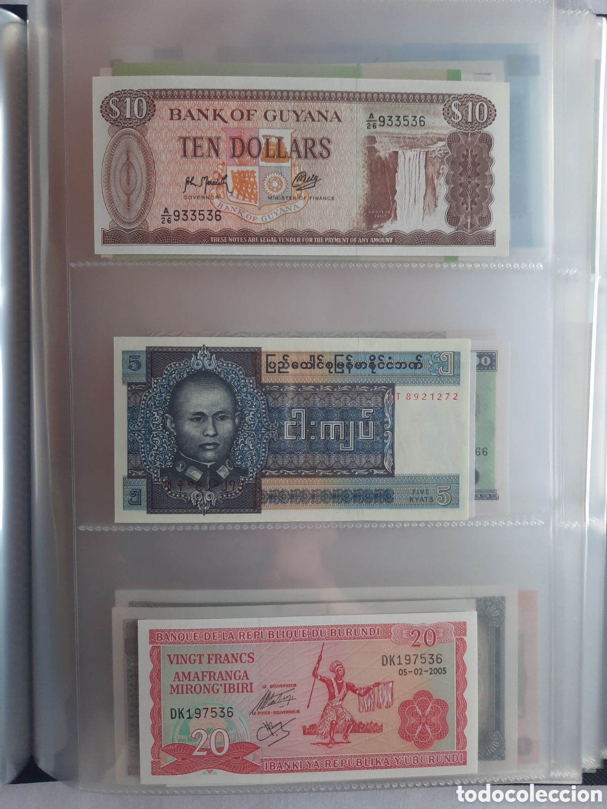 Billetes extranjeros: 300 billetes BANKNOTES originales - Foto 2