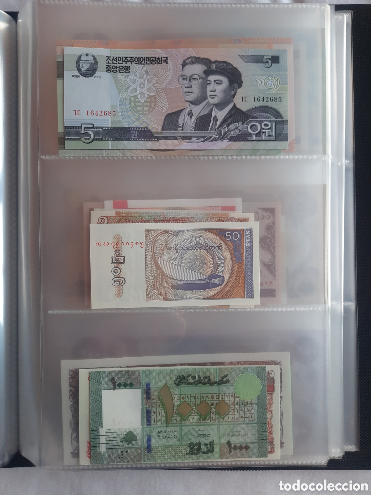 Billetes extranjeros: 300 billetes BANKNOTES originales - Foto 3