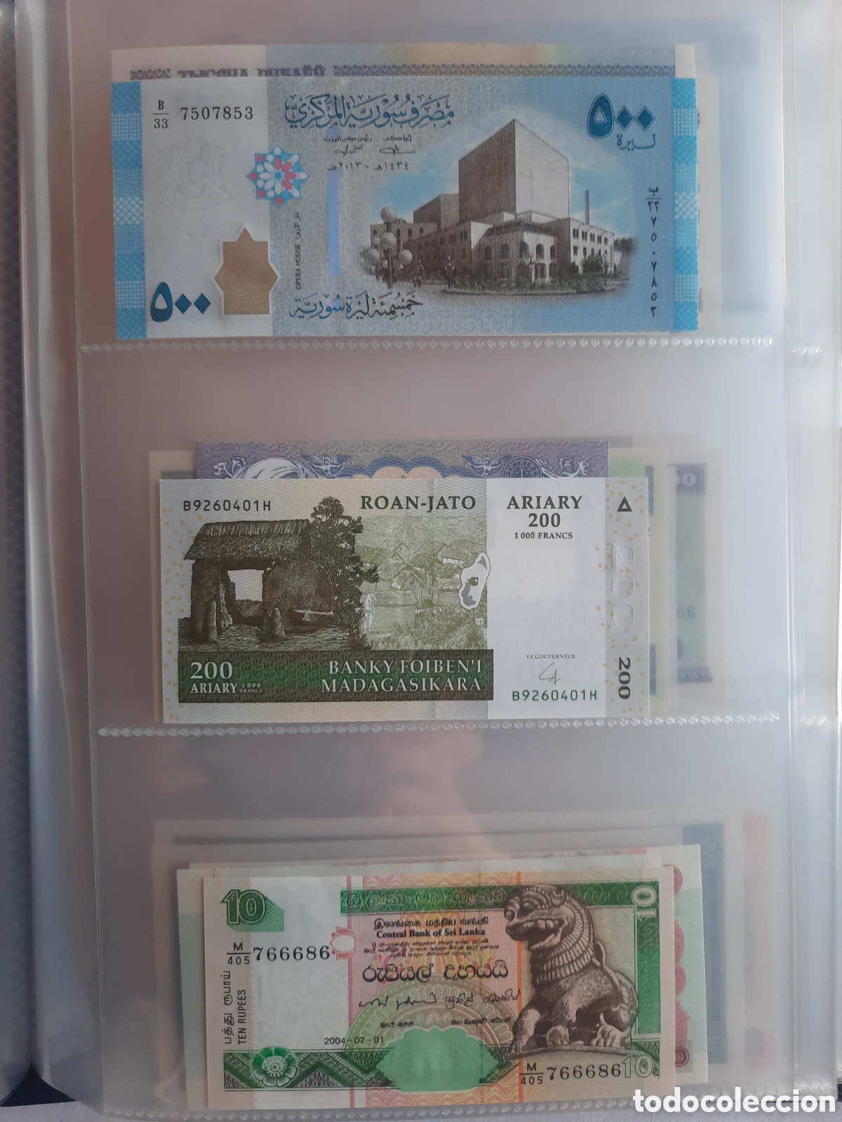 Billetes extranjeros: 300 billetes BANKNOTES originales - Foto 7