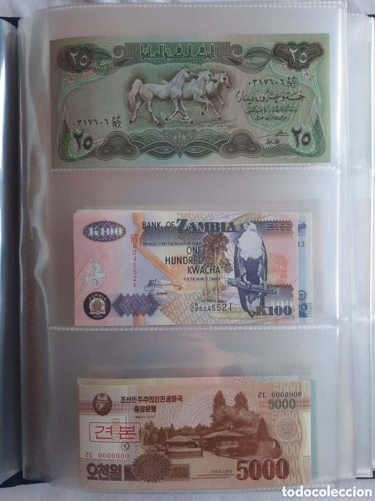 Billetes extranjeros: 300 billetes BANKNOTES originales - Foto 8