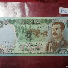 Billetes extranjeros: BILLETE IRAK 25 FIVE DINARS SADDAM HUSSEIN IRAQ. Lote 402115214