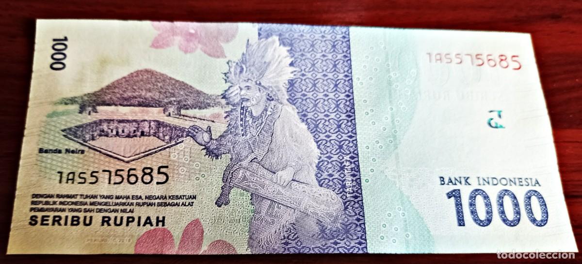 Billetes extranjeros: INDONESIA 1000 RUPIAH 2016 Sin Circular 1 - Foto 2