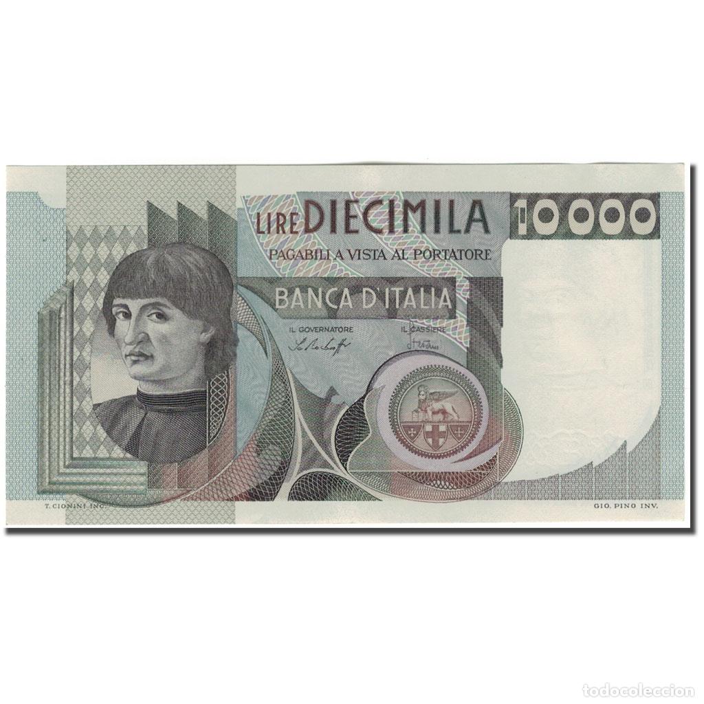 Billets internationaux: [#596212] Billete, 10,000 Lire, Italia, KM:106a, EBC