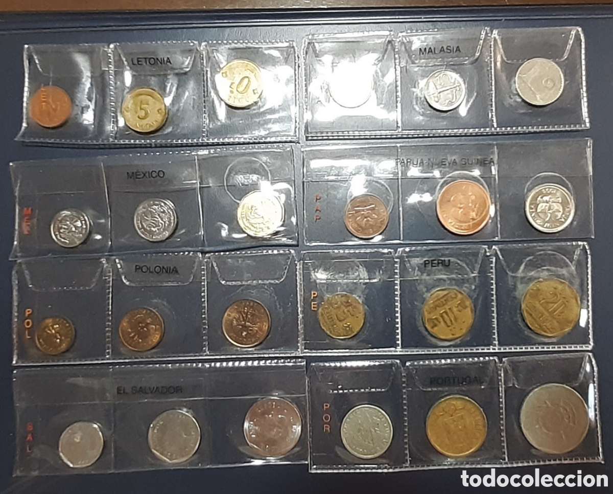 Billetes extranjeros: 400 MONEDAS EXRANJERAS DIFERENTES SIN CIRCULAR Y CIRCULADAS. - Foto 1