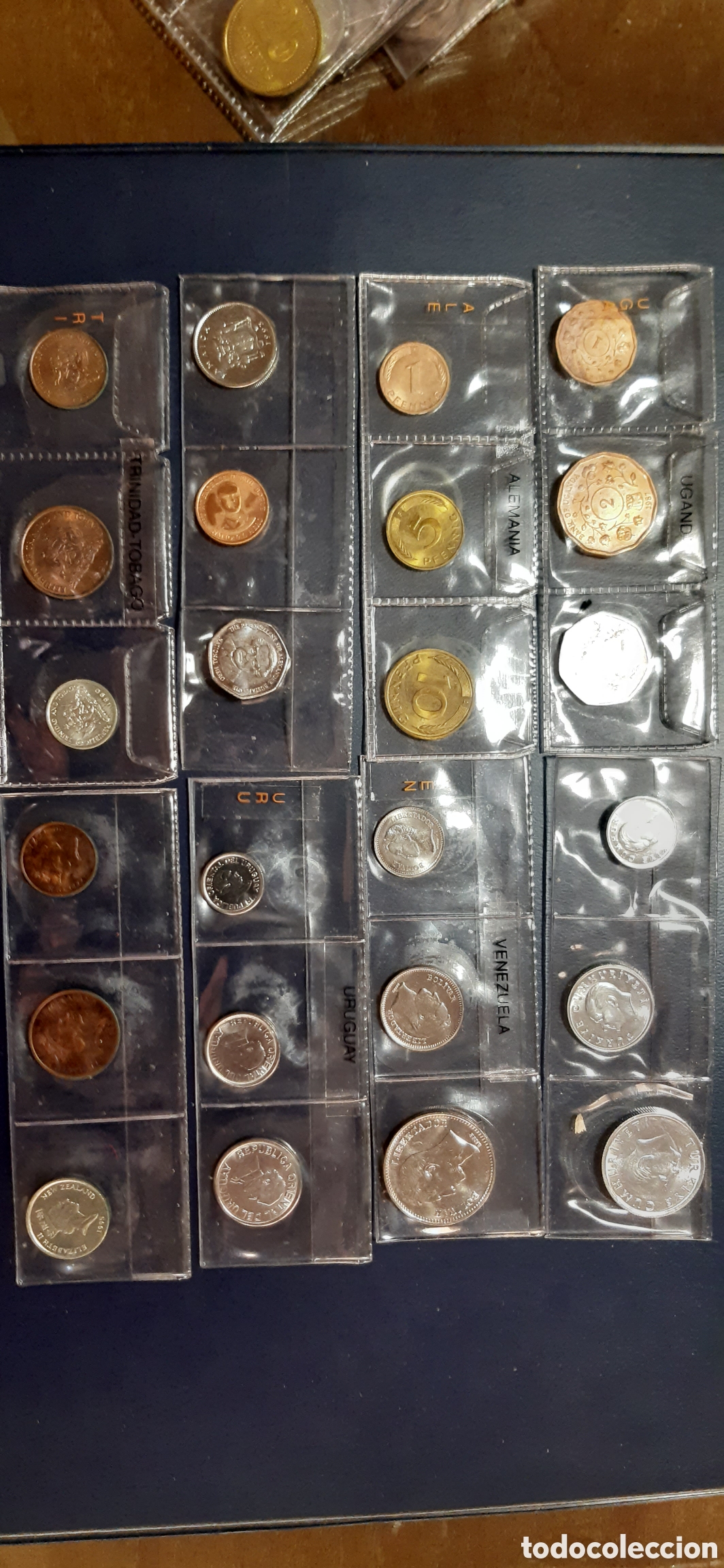 Billetes extranjeros: 400 MONEDAS EXRANJERAS DIFERENTES SIN CIRCULAR Y CIRCULADAS. - Foto 2