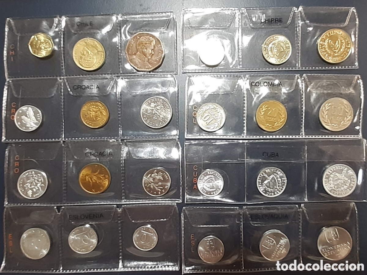 Billetes extranjeros: 400 MONEDAS EXRANJERAS DIFERENTES SIN CIRCULAR Y CIRCULADAS. - Foto 7