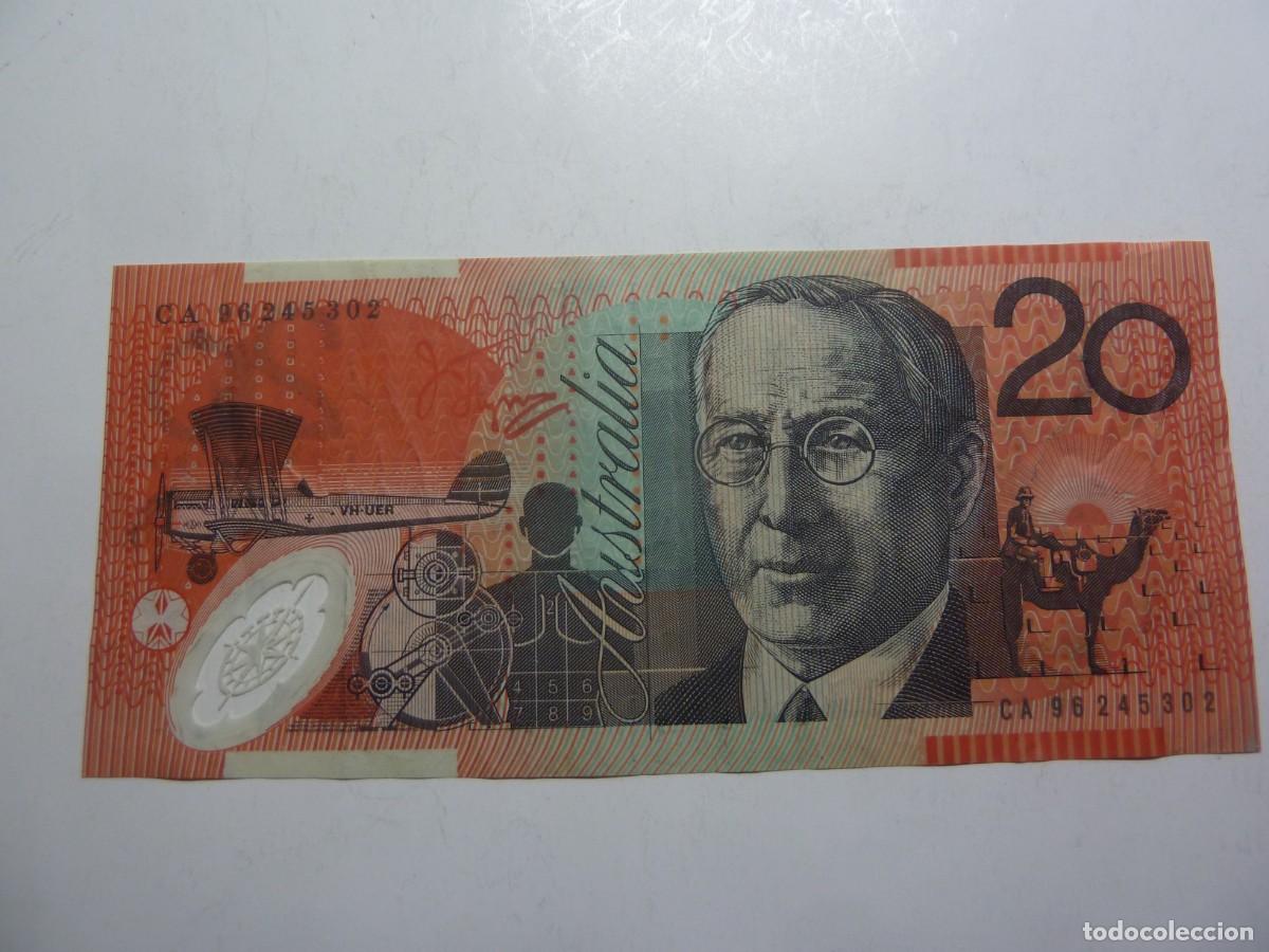 Billetes extranjeros: AUSTRALIA 20 $ USADO EBC - Foto 1