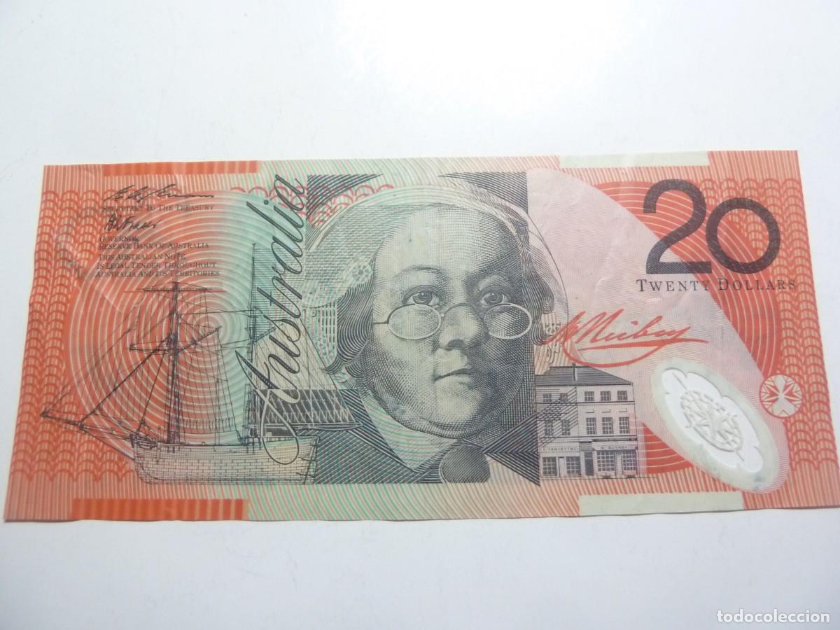 Billetes extranjeros: AUSTRALIA 20 $ USADO EBC - Foto 2